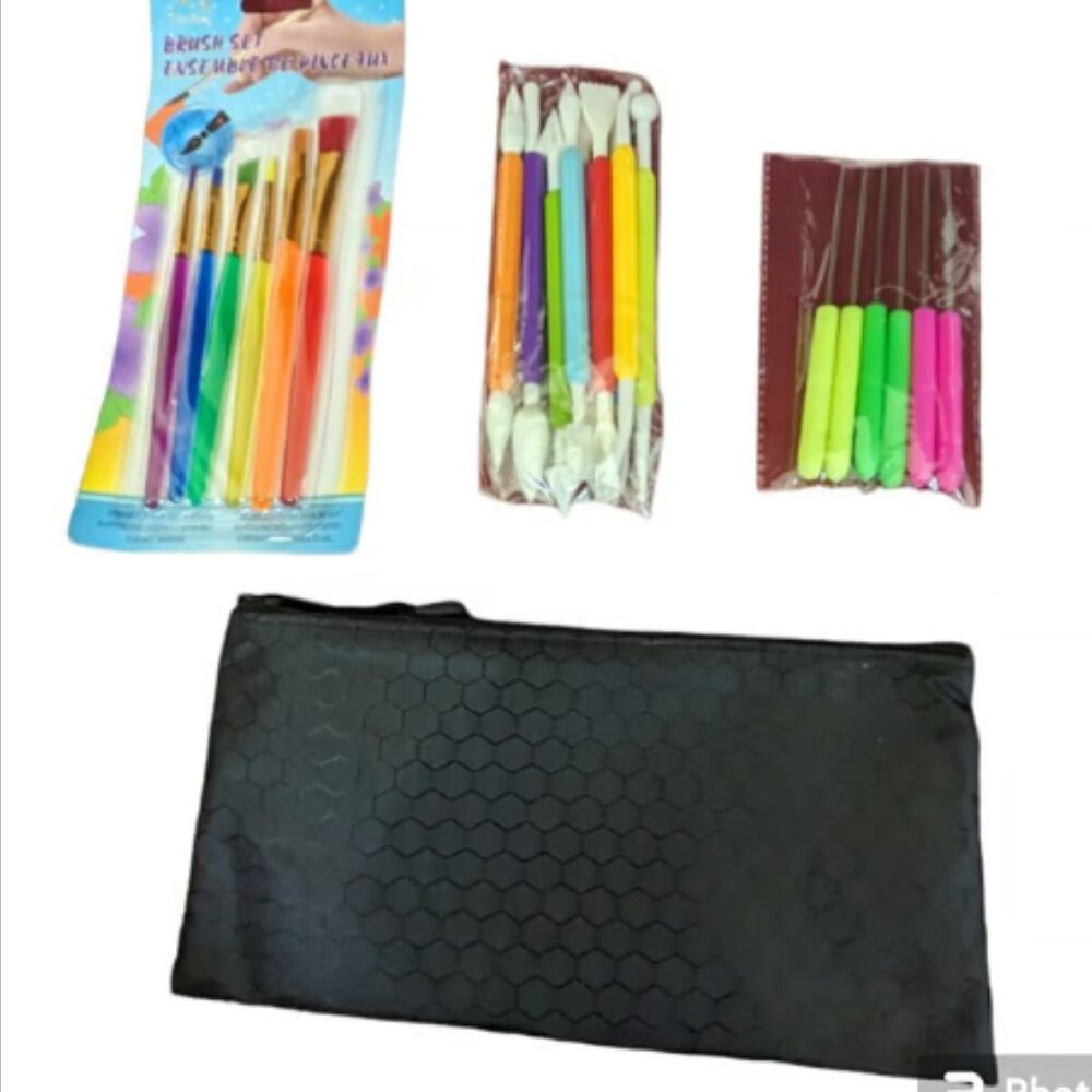 PERFECT KRAFT FONDANT CAKE DECORATING/ SCULPTING TOOL KIT - BRAND NEW - 21 PIECE